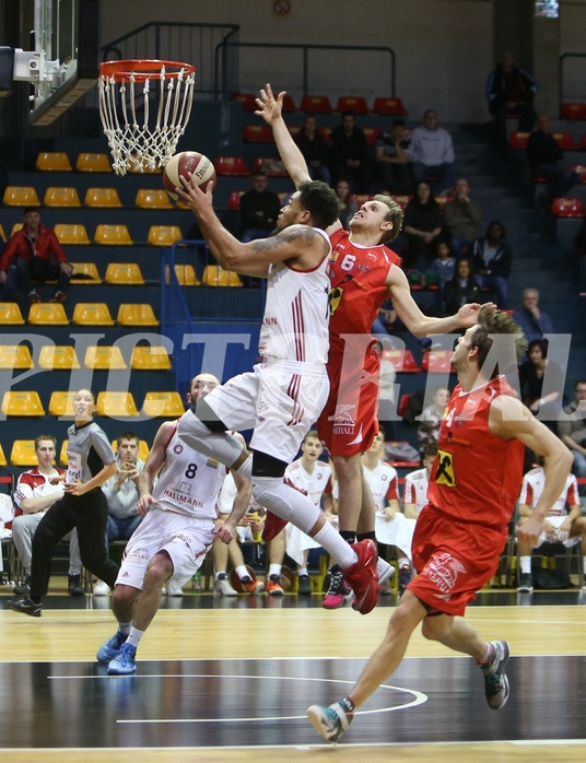 Basketball ABL 2015/16, Grunddurchgang 29.Runde BC Vienna vs. WBC Wels


