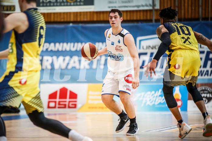 Basketball, ABL 2018/19, Grunddurchgang 27.Runde, Oberwart Gunners, BC Vienna, Jakob Szkutta (4)