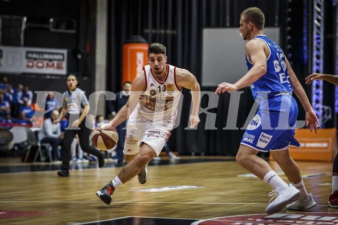 Basketball, ABL 2018/19, Grunddurchgang 30.Runde, BC Vienna, Oberwart Gunners, Luka Gvozden (10)