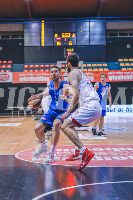 Basketball Basketball Superliga 2020/21, Grunddurchgang 15.Runde BC Vienna vs. D.C. Timberwolves 