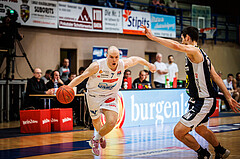 Basketball, Basketball Austria Cup 2022/23, Halbfinale 1, Oberwart Gunners, Gmunden Swans, Sebastian Käferle (7)