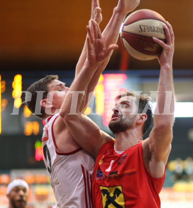 Basketball ABL 2016/17, Playoff VF Spiel 1 BC Vienna vs. WBC Wels