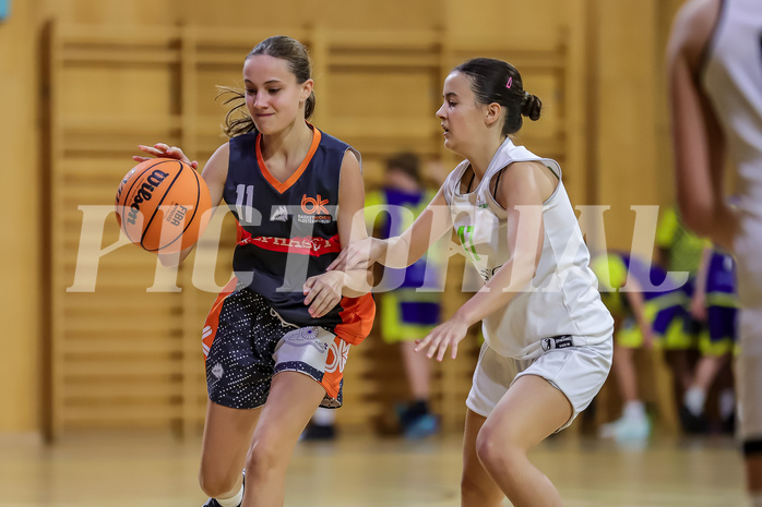 20.10.2024 Österreichischer Basketballverband 2024/25, SLWU16, Basket Flames UNION vs. Basket Duchess

