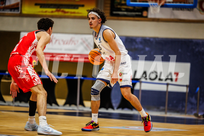 Basketball, win2day Basketball Superliga 2024/25, Grunddurchgang Runde 7, BBC Nord Dragonz, Traiskirchen Lions, Lukas Hahn (25)