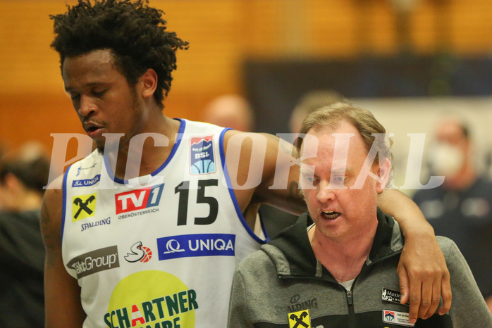 Basketball Superliga 2021/22, 4.Plazierungsrunde Gmunden Swans vs. Kapfenberg Bulls


