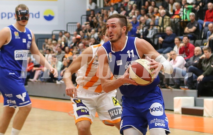 Basketball ABL 2018/19, Grunddurchgang 4.Runde Dukes Klosterneuburg vs. Oberwart Gunners