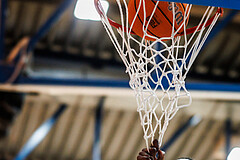 Basketball, win2day Basketball Superliga 2024/25, Grunddurchgang Runde 19, Oberwart Gunners, BBC Nord Dragonz, Siegfried Reid (5)