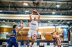 Basketball, bet-at-home Basketball Superliga 2020/21, Grunddurchgang, 12. Runde, Oberwart Gunners, UBSC Graz, Sebastian Käferle (7)