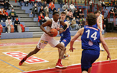 Basketball Superliaga 2021/22, Grunddurchgang 16.Runde Traiskirchen Lions vs. D.C. Timberwolves