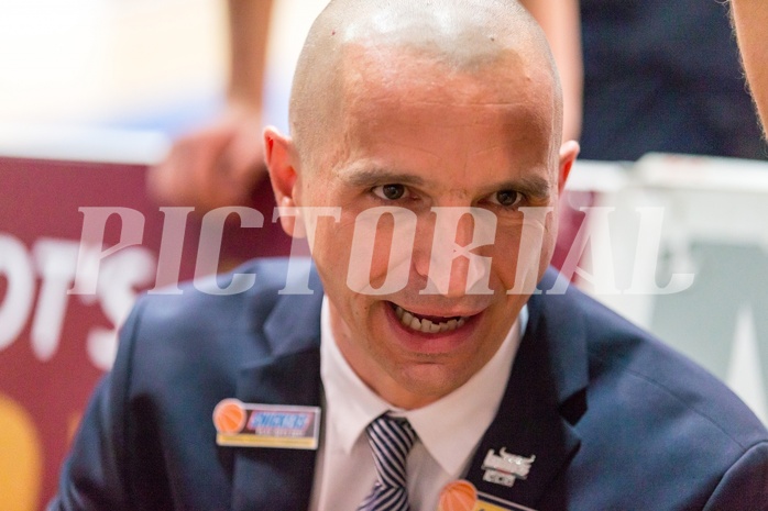 Basketball, ABL 2016/17, Playoff Finale Spiel 1, Oberwart Gunners, Kapfenberg Bulls, Michael Schrittwieser (Coach)