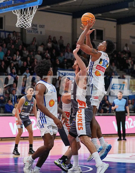 Basketball Superliga 2024/25, Grunddurchgang 13.Runde Oberwart Gunners vs. KLosterneuburg Dukes


