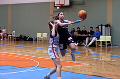 20.03.2024, Graz, Unionhalle A, Basketball Damen Superliga 2023/24, Semifinale, UBSC-DBBC Graz - SKN St. Pölten Frauen,  