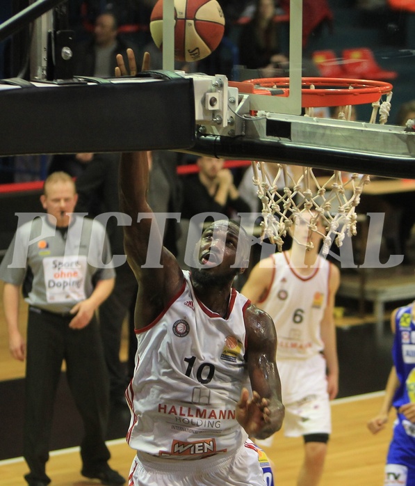 Basketball ABL 2015/16 Grunddurchgang 27.Runde BC Vienna vs. Gmunden Swans