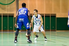 Basketball, ABL 2016/17, CUP 2.Runde, Blue Devils Wr. Neustadt, Oberwart Gunners, Attila Völgyes (4), Christopher McNealy (8)