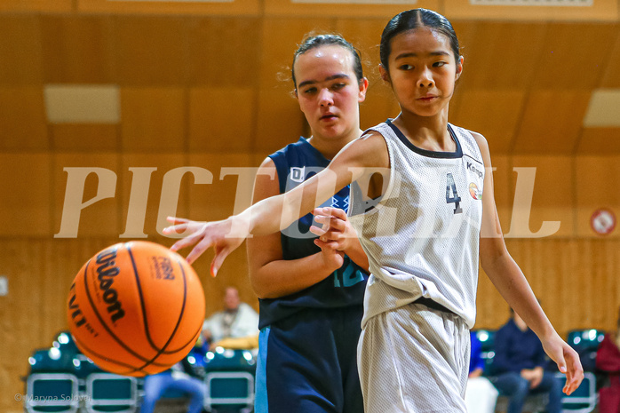 23.11.2024 Österreichischer Basketballverband 2024/25, SLWU14, Basket Flames UNION vs. Vienna Timberwolves

