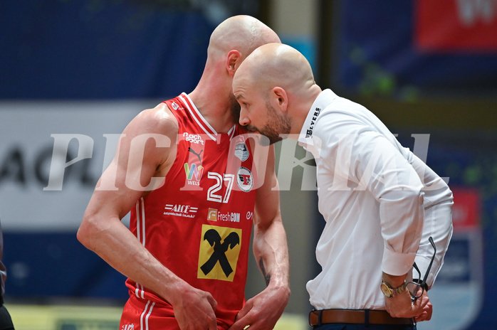 Basketball Superliga 2024/25, Playoff, Viertelfinale Spiel 1, Flyers Wels vs BBC Nord Dragonz,

