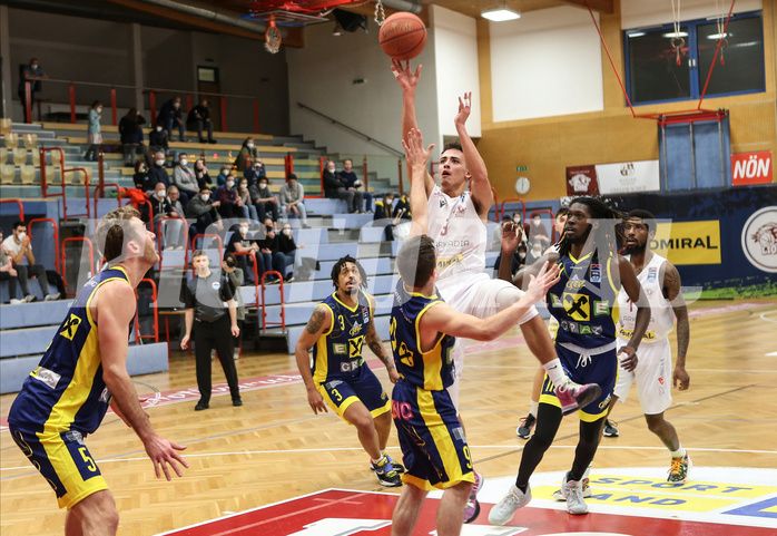 Basketball Superliaga 2021/22, Grunddurchgang 14.Runde Traiskirchen Lions vs. UBSC Graz