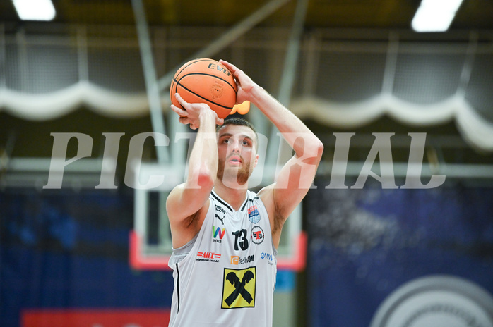 Basketball, Superliga 2023/24, Grunddurchgang 20. Runde, Flyers Wels vs. BC Vienna,
