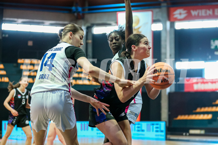 03.05.2025 Österreichischer Basketballverband 2024/25, SLWU19 UBSC-DBBC Graz vs. Vienna United 