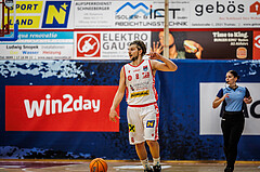 Basketball, win2day Basketball Superliga 2024/25, Grunddurchgang 12.Runde, Traiskirchen Lions, Klosterneuburg Dukes, Moritz Lanegger-Rest (8)