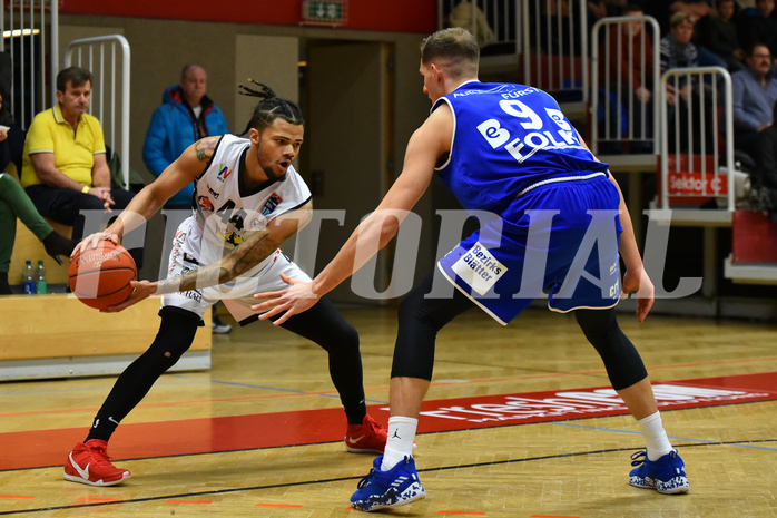 Basketball Superliga 2021/22, Grunddurchgang 18. Runde Flyers Wels vs. Oberwart