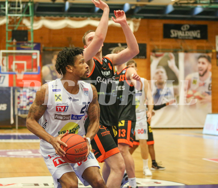 Basketball Superliga 2022/23, Grunddurchgang 19.Runde Gmunden Swans vs. Fürstenfeld Panthers