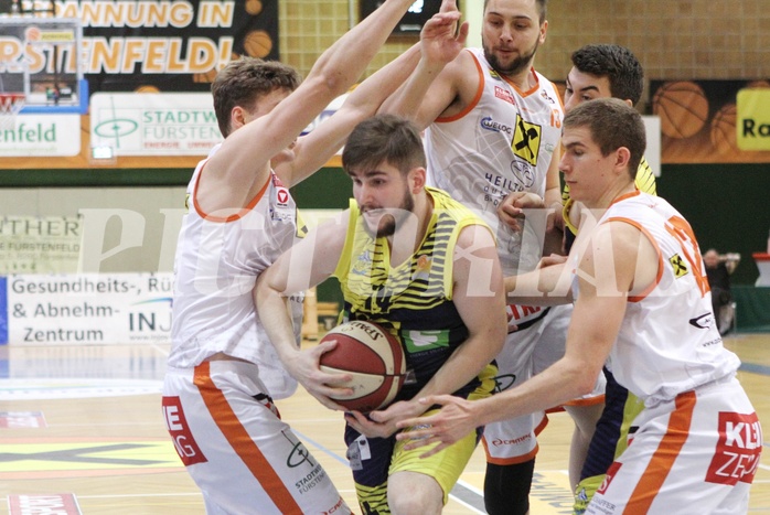 Basketball ABL 2018/19 Grunddurchgang 25.Runde  Fürstenfeld Panthers vs UBSC Graz
