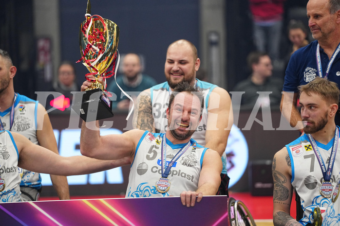 Basketball Austria Cup 2025, Final Four, Rollstuhl BB Cup Finale,  Flinkstones Graz vs Sitting Bulls Klosterneuburg


