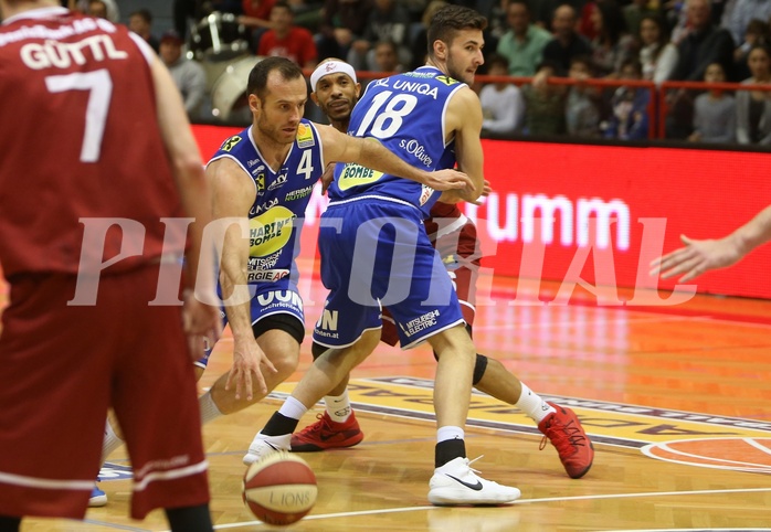 Basketball ABL 2017/18, Grunddurchgang 16.Runde Traiskirchen Lions vs. Gmunden Swans