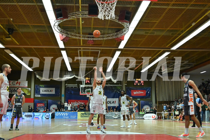 Basketball, Superliga 2024/25, Grunddurchgang 19.Runde, Flyers Wels vs. Klosterneuburg,