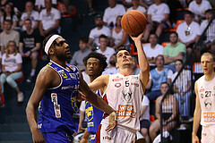 Basketball Superliga 2021/22, Finale Spiel 1 BC Vienna vs. Gmunden Swans