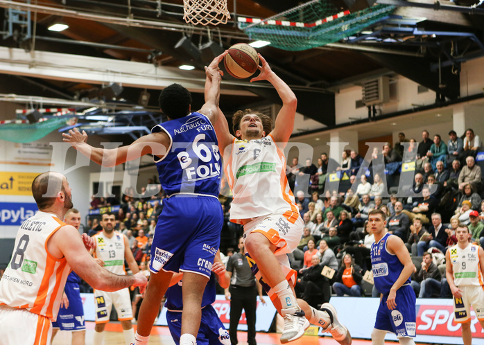 Basketball Superliga 2019/20, 2.Plazierungsrunde Klosterneuburg Dukes vs. Oberwart Gunners
