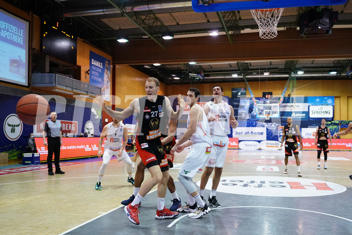 Basketball Superliga 2021/22, Grundduchgang 16.Runde , Kapfenberg Bulls vs. BC Vienna


