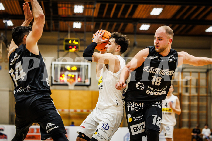 Basketball, Basketball Zweite Liga 2024/25, Grunddurchgang 13.Runde, Mattersburg Rocks, Güssing Blackbirds, Julian Alper (10)