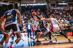 Basketball, Win2Day Superliga 2022/23, Playoff, Finale Spiel 4, BC Vienna, Gmunden Swans, 