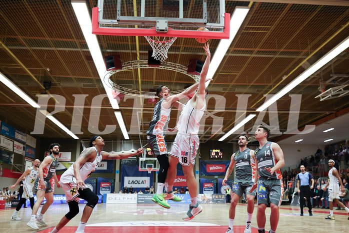 Basketball Superliga 2023/24, 5.Plazierungsrunde,
Flyers Wels vs. Klosterneuburg Dukes,