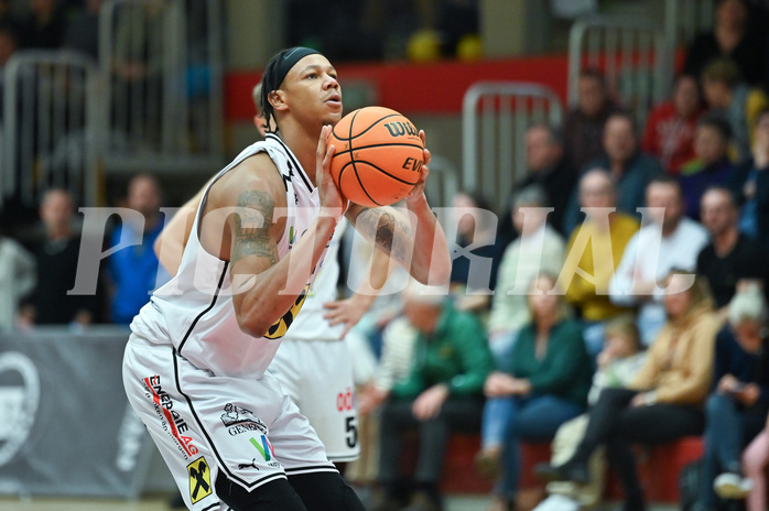 Basketball, Superliga 2023/24, Grunddurchgang 15. Runde, Flyers Wels vs. Fürstenfeld Panthers,