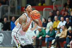 Basketball, Superliga 2023/24, Grunddurchgang 15. Runde, Flyers Wels vs. Fürstenfeld Panthers,