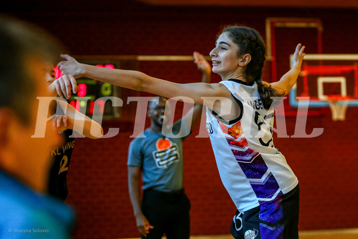 23.11.2024 Österreichischer Basketballverband 2024/25, SLWU14, Vienna United vs. VKL Vikings Swans

