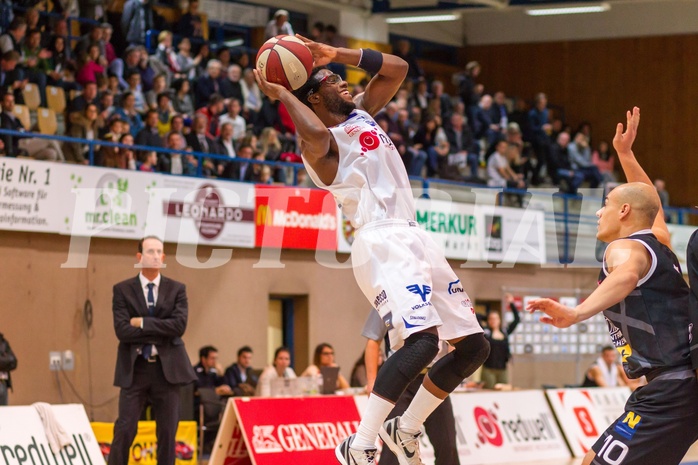 Basketball ABL 2015/16 Grunddurchgang 13.Runde Oberwart Gunners vs. Traiskirchen Lions