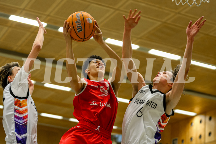 13.04.2025 Österreichischer Basketballverband 2024/25, SLMU19, Vienna United vs. SG Salzkammergut