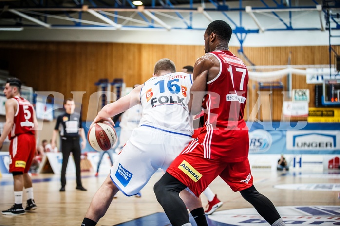 Basketball, ABL 2018/19, Playoff VF Spiel 1, Oberwart Gunners, BC Vienna, Renato Poljak (16)