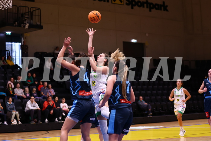 29.10.2023, Graz, Raiffeisen Sportpark, Basketball Damen Superliga 2023/24, Grunddurchgang, Runde 3, UBI Graz vs. Vienna Timberwolves