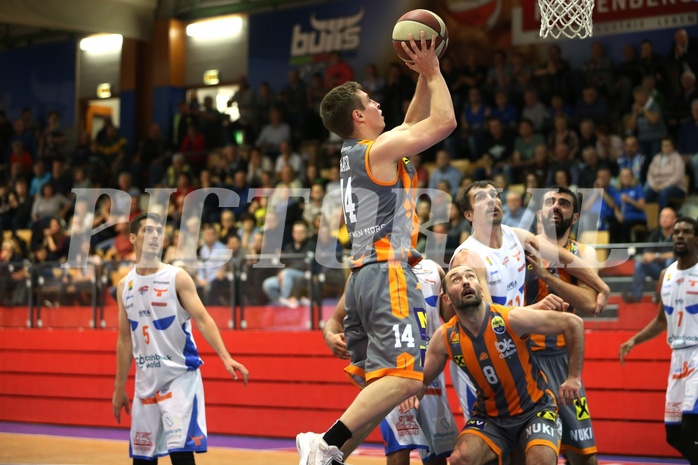 Basketball ABL 2018/19, Playoff HF Spiel 1 Kapfenberg Bulls vs. BK Dukes



