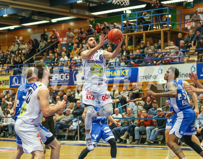 Basketball Superliga 2022/23, Grunddurchgang 16.Runde Gmunden Swans vs. Oberwart Gunners