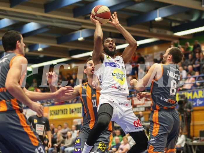 Basketball ABL 2017/18, Grunddurchgang 28.Runde Gmunden Swans vs. BK KLosterneuburg Dukes



