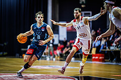 Basketball, Win2Day Superliga 2023/24, Grunddurchgang 8.Runde, BC Vienna, Vienna Timberwolves, Elias Wlasak (8)