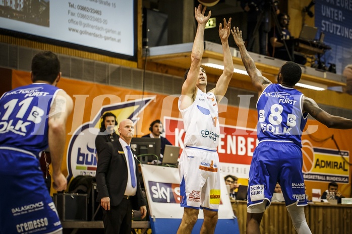Basketball, ABL 2018/19, Grunddurchgang 16.Runde, Kapfenberg Bulls, Oberwart Gunners, Milan Stegnjaic (11)