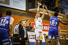 Basketball, ABL 2018/19, Grunddurchgang 16.Runde, Kapfenberg Bulls, Oberwart Gunners, Milan Stegnjaic (11)
