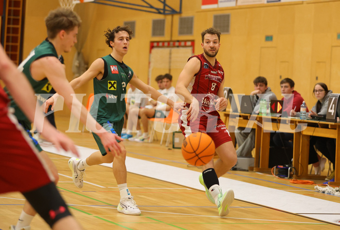 Basketball Zweite Liga 2023/24, Playoff Viertelfinale Spiel 1 Mistelbach Mustangs vs. Dornbirn Lions